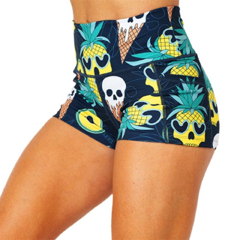 CVG 2.5 inch Ice Cream Skull Compression Shorts (Small & Large)